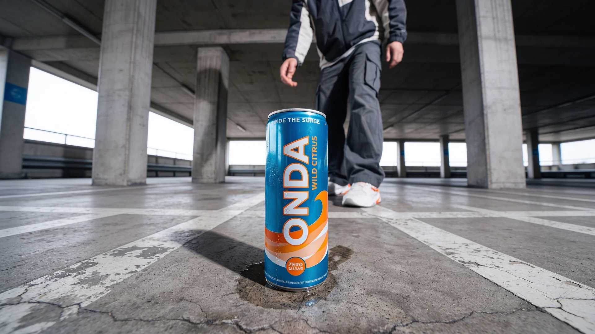 A product photographed flat and unlit — an ordinary product photo